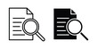 © Cristiane - Case studies icon on white background.