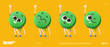 © drumcheg - Shape 3D Rounded Face Cartoon Character Cute Figure Circle Icon Element with A Cheerful Expression and Big Eyes for A Playful Vector Illustration. This Doodle Style Design Features A Funny.