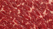 © INDI - Raw marbled beef meat texture closeup.