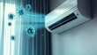 © go Tol. - Air conditioner blowing out viruses.