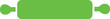 © Trend Boom - Green cylindrical object with rounded edges and two protruding circular ends  simple green cylinder with rounded rectangular body and two rounded knob like protrusions