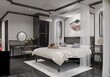 © murattellioglu - 3d render traditional neo classic bedroom