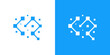 ©  Jagat_Aji - A creative combining a brain and connected dots, symbolizing intelligence logo vector symbol icon
