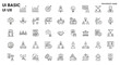 © ANAK - UI UX Basic Icons Set: Business, Strategy, Teamwork, Growth, and Ideas