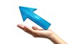 © Zaskia - Growth arrow on hand