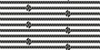 © Svetlana - Braided Materioal Seamless Pattern. Simple vector Black Braid Rope Texture lines isolated transparent Background. Perfect Wallpaper Wrapping paper decor Print. EPS 10