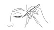 © Abdul - Eyelash Extension Application Process with Tweezers