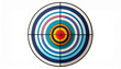 © kasdu - Colorful target graphic with concentric rings