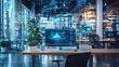 ©  Rafatar Tzy - Real estate technology innovations office setting digital interaction modern workspace professional perspective future of property management