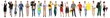 © New Africa - Career choice. People of different professions on white background. Collection of portraits