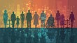 © Khalid - Diversity inclusion and equality concept featuring multicultural human figures symbolizing unity belonging equal opportunity social justice teamwork leadership and inclusive community in modern societ