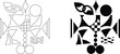 © kajallata - Abstract geometric composition set of graphic shapes for creative design and illustration.