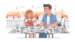 © Ajhar234 - Creative Bonding: A father and daughter enjoy a delightful afternoon of painting together, sharing smiles and artistic inspiration on a balcony overlooking a cityscape.