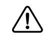 © NouisRatAfrin - Black outline warning sign with exclamation mark symbolizing hazard and caution attention triangle information notification security important pictogram