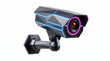 © Andres Mejia - futuristic security camera with neon lights