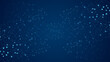© Rijjal - Abstract blue technology background with connected nodes and lines forming a digital network. Communication. Innovation. Modern connectivity.