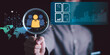 © chaylek - HR recruiter analyzes candidate screening data, workforce analytics, recruitment strategy, talent acquisition, employee evaluation, hiring metrics, global networking, and performance reporting.