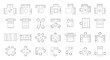 © barokah - Collection of Office Furniture Layouts and Designs Top View.
