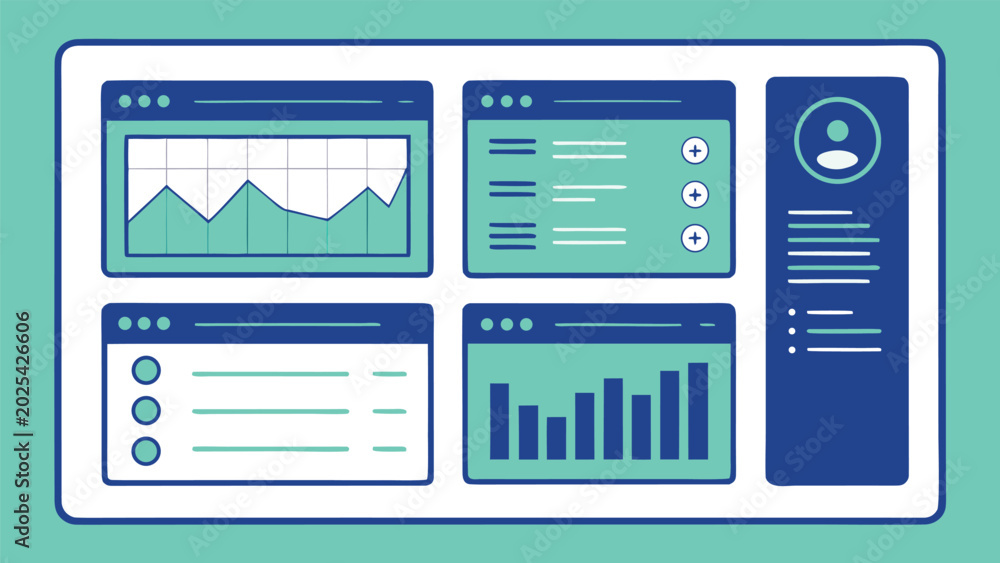 Smart home admin dashboard ui kit with data analytics charts and ...