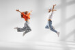 © Ljupco Smokovski - Male and female hip hop dancers