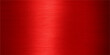 © LumenCraft - A seamless red brushed metal texture background features a blank metallic aluminum surface with a vintage grunge pattern design on a stainless steel sheet