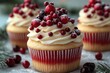 © Oleksandr - Cakes and cupcakes with seasonal decorations in minimal design for advertising purposes