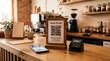 © Sekai - QR Code Payment Stand on Cafe Counter With Smartphone for Contactless Retail Checkout
