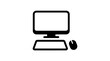 © Vect - Desktop Computer Icon Vector
