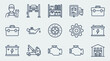 © Viva - Black car service icons and symbols.
