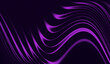 © ADDICTIVE STOCK - Abstract purple light waves on dark background