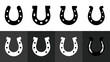 © Jimmy DJ - Minimalist horseshoe icon variation