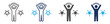 © jumiatiniqi - enthusiasm icon set multi concept