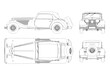 © vadim_fl - car outline drawing, sketch, contour image