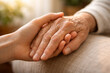 © thodonal - Gentle hands of connection between young and old generations