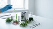 © tilialucida - Laboratory analysis of nutritional quality in microgreens