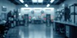 © Rizvan - Abstract Blurred Lab Interior Modern Design Backdrop, Soft Focus, Cool Tones