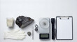© Александр Марченко - Studying meteorite fragments and geological tools for scientific research