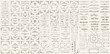 © bow - Mega collection of vector hand drawn flourishes for design