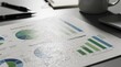 © Muhammad Zainodin - Financial Report With Carbon Footprint Analysis on Desk