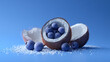 © Fidapus - coconut and blueberries