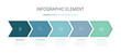 © Xpartprogram - Vector infographic element. Infographic design template with place for your data. Five section infographic diagram.