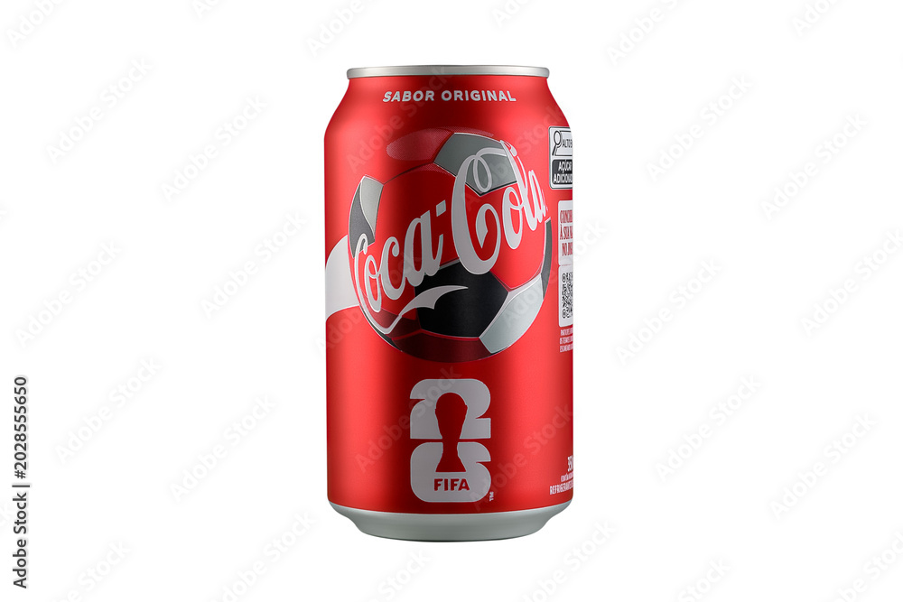 Foto S o Paulo Brazil May 20 2026 Coca Cola Original Flavor Can foto-s-o-paulo-brazil-may-20-2026-coca-cola-original-flavor-can