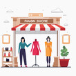 © abdi - Fashion Store Illustration