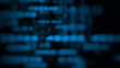 © Indra - blue abstract futuristic digital background with glowing particles, light lines and data network texture, technology wallpaper design