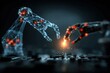 © wpw - A complex business system uses automation technology to improve the productivity process through efficiency.