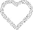 © ITrWorks - Scattered Heart Frame Border Illustration