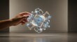 © KohXD - Hand holding a futuristic object signifying advanced concepts in industrial ai operations and technology innovations