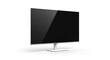 © Mushfiqur - Black geometric abstract shape on minimalist stand, monochrome triangle