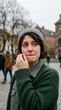 © Іван Заник - A person who holds back tears