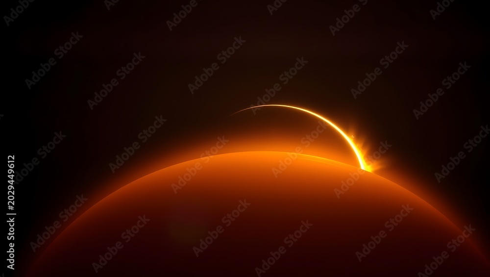 Solar System Ripple The Orange Ripple — A Solar Flare Rippling Through the Coronal Plasma ...